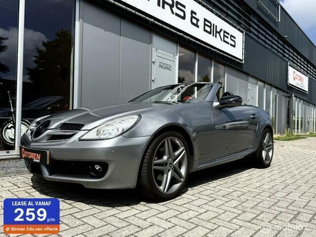 Grijs Gebruikt 2009 Mercedes SLK300 Prestige Cabriolet | € 14.990 - Afbeelding 1/4