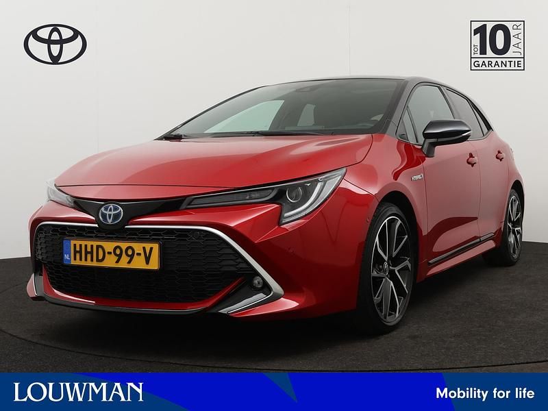 Rood Gebruikt 2020 Toyota Corolla Limited Hatchback | € 25.450 (Eerlijke prijs) - Afbeelding 1/3