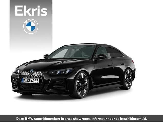 Zwart Nieuw 2025 BMW i4 M Sport Sedan | € 80.029 (Iets duurder) - Afbeelding 1/4