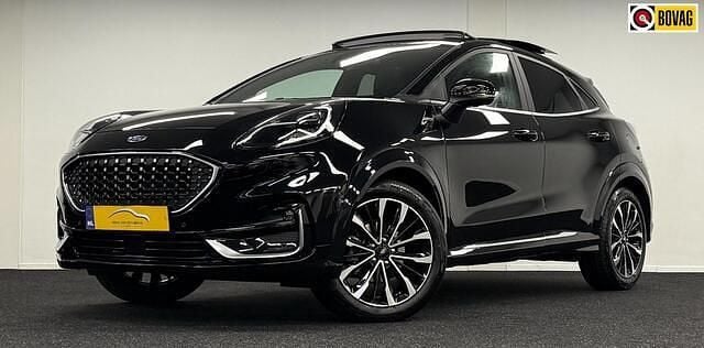 Zwart Gebruikt 2022 Ford Puma ST-Line X SUV | € 24.995 - Afbeelding 1/3