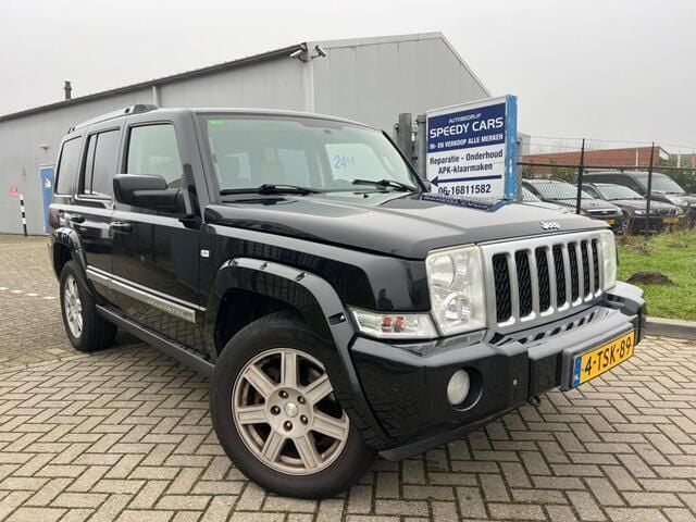 Zwart Gebruikt 2008 Jeep Commander Sport SUV | € 6.949 - Afbeelding 1/4