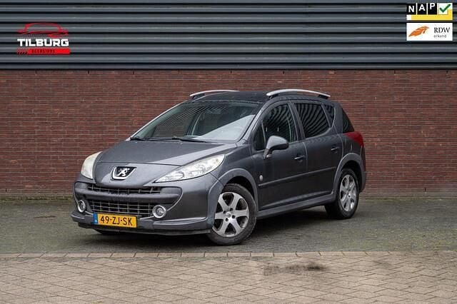 Grijs Gebruikt 2008 Peugeot 207 Outdoor Outdoor Stationwagen | € 2.249 (Eerlijke prijs) - Afbeelding 1/4