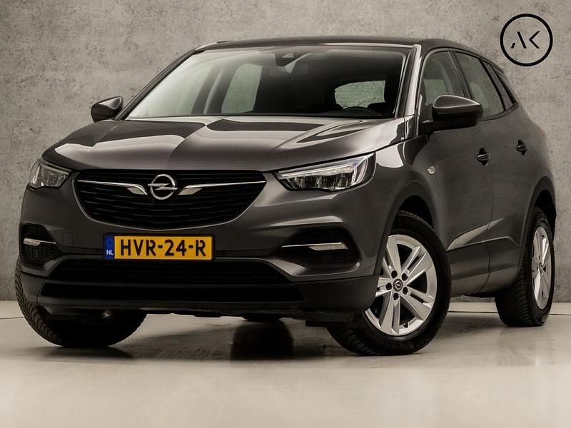 Grijs Gebruikt 2021 Opel Grandland X Sport SUV | € 19.445 (Super prijs) - Afbeelding 1/4