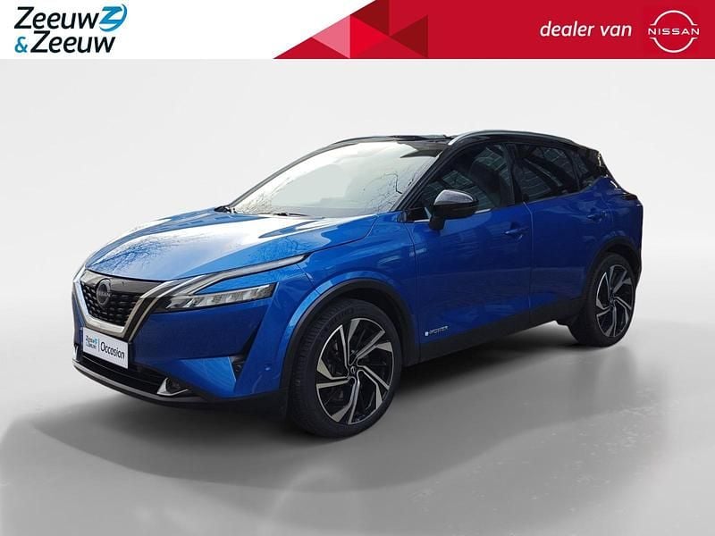 Blauw Occasion 2023 Nissan Qashqai Tekna+ SUV | € 32.945 (Eerlijke prijs) - Afbeelding 1/4