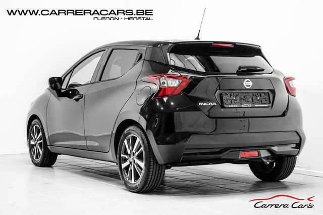 Occasion Nissan Micra Tekna 88 PK (64 kW) 2018 Zwart Hatchback