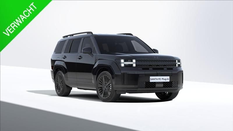 Zwart Nieuw 2025 Hyundai Santa Fe Blackline SUV | € 59.299 (Goede deal) - Afbeelding 1/1