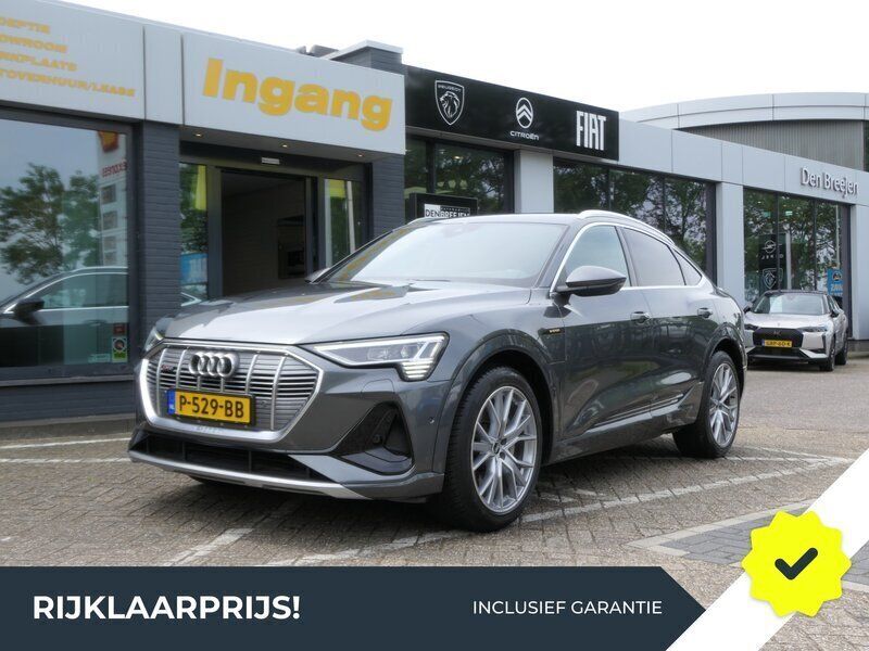 Grijs Gebruikt 2020 Audi e-tron Sportback S-Line SUV | € 32.990 (Duur) - Afbeelding 1/4