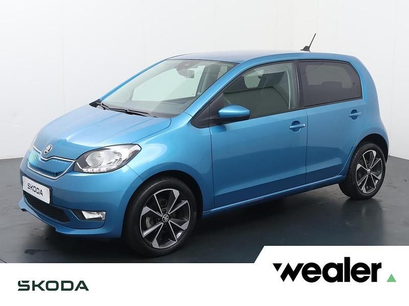 Blauw (metallic) Gebruikt 2020 Skoda Citigo-e IV Style Hatchback | € 11.640 (Eerlijke prijs) - Afbeelding 1/4