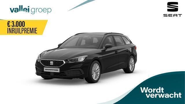 Zwart Nieuw 2026 Seat Leon Style Stationwagen | € 38.990 (Iets duurder) - Afbeelding 1/4