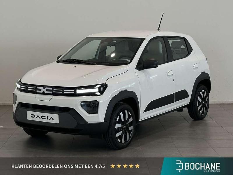 Wit Nieuw 2025 Dacia Spring Expression Hatchback | € 21.174 - Afbeelding 1/4