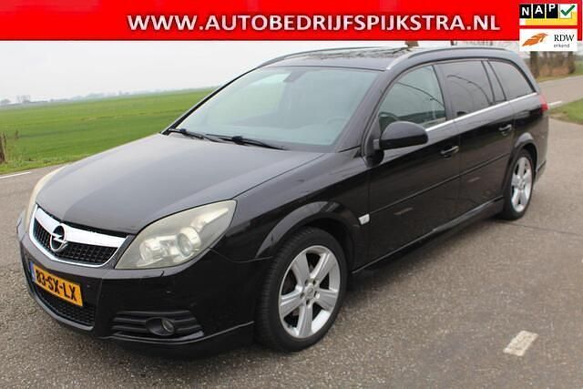 Zwart Gebruikt 2006 Opel Vectra Executive Stationwagen | € 2.999 (Iets duurder) - Afbeelding 1/4