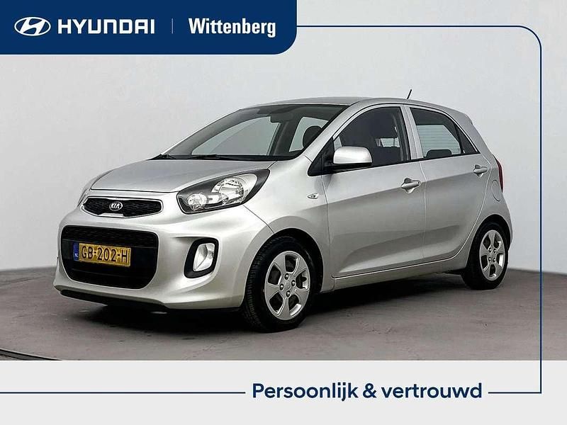 Grijs Gebruikt 2015 Kia Picanto Comfort Hatchback | € 7.799 (Eerlijke prijs) - Afbeelding 1/3