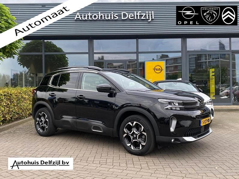 Zwart (metallic) Gebruikt 2023 Citroën C5 Aircross Business Class SUV | € 23.350 (Goede deal) - Afbeelding 1/4