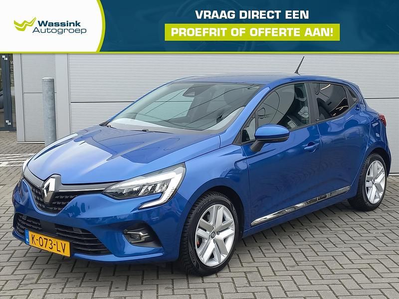 Blauw Gebruikt 2021 Renault Clio V Zen Hatchback | € 17.895 (Eerlijke prijs) - Afbeelding 1/4