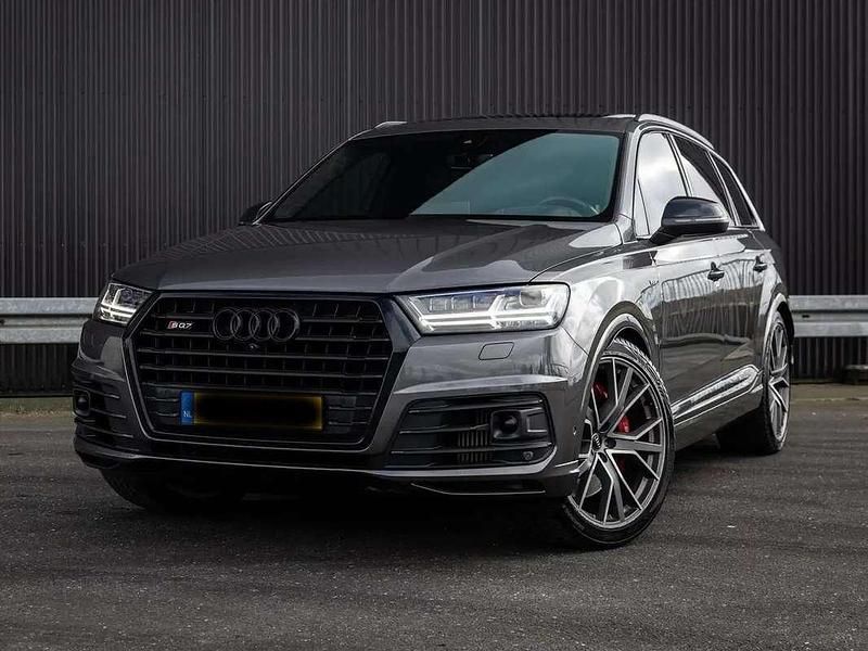Grijs Occasion 2018 Audi SQ7 SUV | € 36.850 (Super prijs) - Afbeelding 1/4