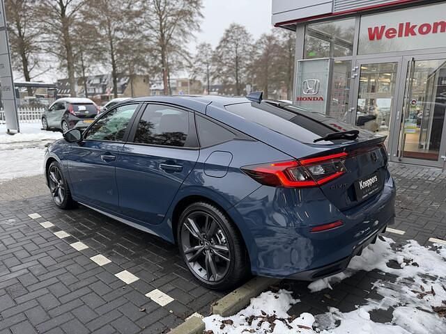 Nieuw Honda Civic Sport 184 PK (135 kW) 2025 Blauw (parellak) Hatchback