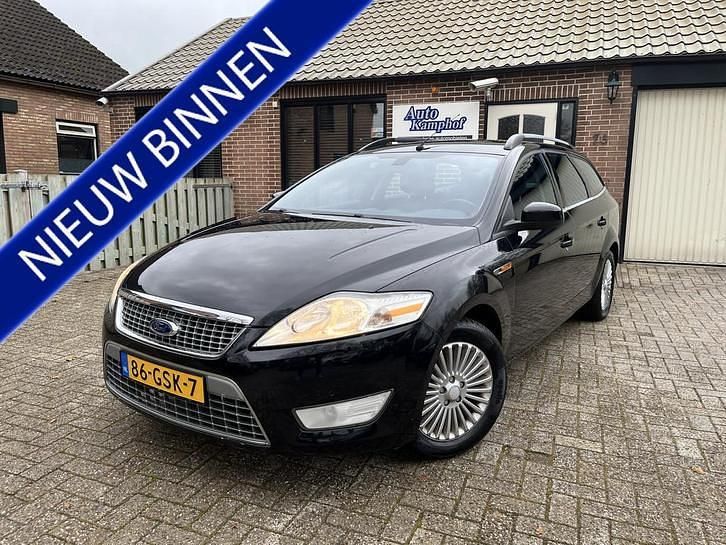 Zwart Gebruikt 2008 Ford Mondeo Titanium Stationwagen | € 2.250 (Goede deal) - Afbeelding 1/4
