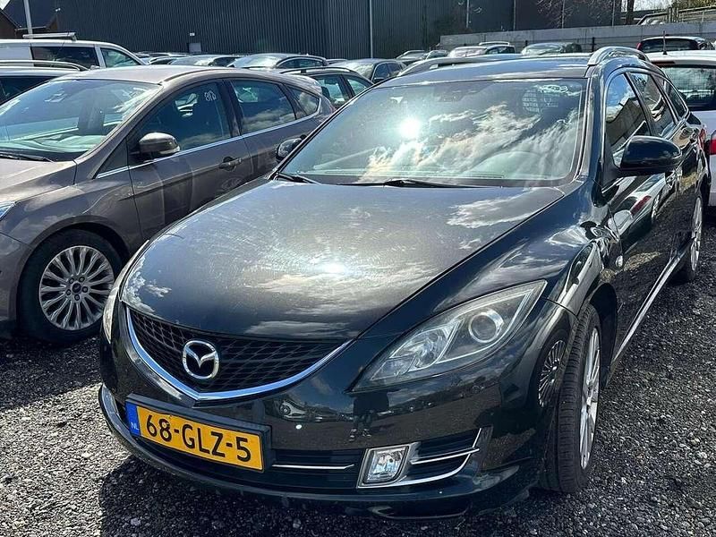 Occasion Mazda 6 Touring 120 PK (88 kW) 2008 Zwart, metallic lak Stationwagen