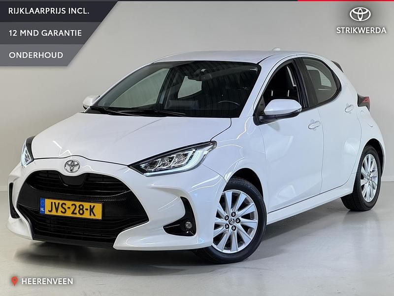 Wit Occasion 2026 Toyota Yaris Hatchback | € 19.495 (Super prijs) - Afbeelding 1/4