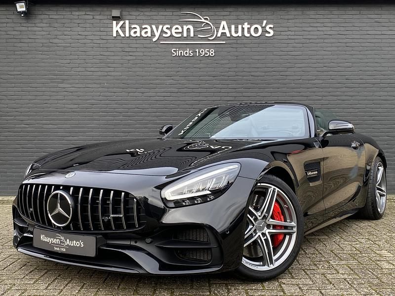 Zwart (metallic) Occasion 2021 Mercedes AMG GT Premium Cabriolet | € 179.950 - Afbeelding 1/4
