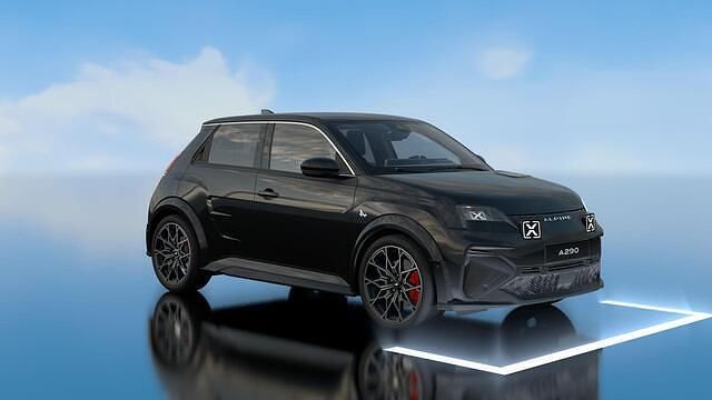 Zwart Nieuw 2025 Alpine A290 Hatchback | € 40.999 - Afbeelding 1/4