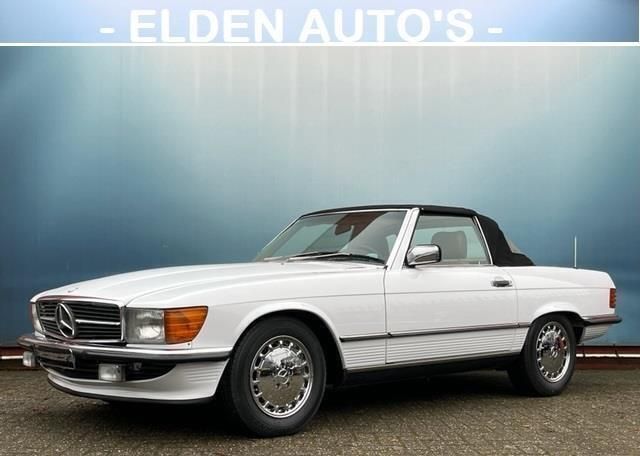 Wit Gebruikt 1988 Mercedes 560 Cabriolet | € 29.950 - Afbeelding 1/4