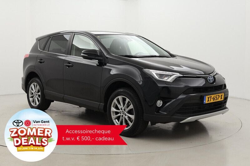 Zwart Gebruikt 2018 Toyota RAV4 Hybrid Edition SUV | € 24.999 (Eerlijke prijs) - Afbeelding 1/4