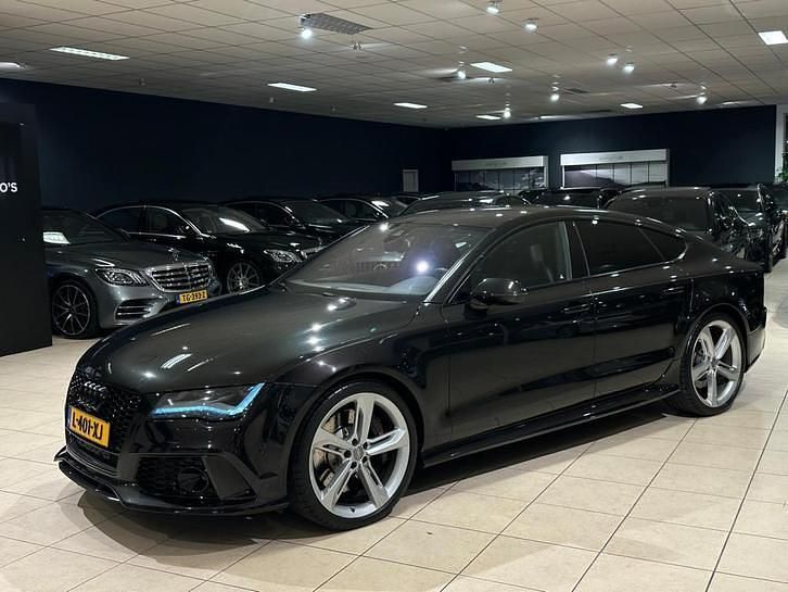Zwart (metallic) Gebruikt 2014 Audi A7 Sportback Hatchback | € 35.950 - Afbeelding 1/4