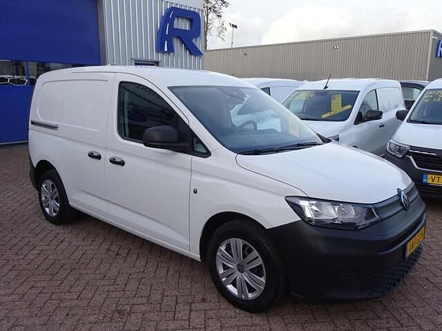Wit Gebruikt 2021 VW Caddy Comfortline MPV | € 12.950 (Eerlijke prijs) - Afbeelding 1/4
