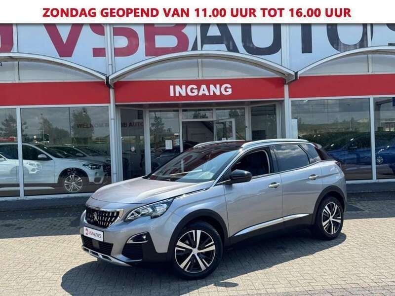 Grijs Gebruikt 2019 Peugeot 3008 Allure SUV | € 15.450 (Super prijs) - Afbeelding 1/4