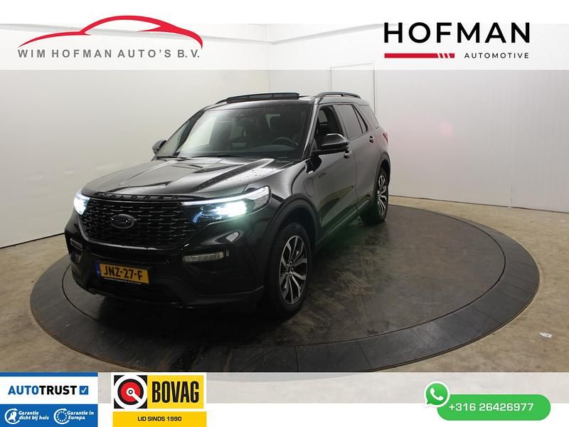 Zwart (metallic) Occasion 2022 Ford Explorer ST-Line SUV | € 50.935 (Goede deal) - Afbeelding 1/4