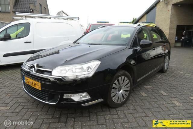 Zwart metallic Gebruikt 2010 Citroën C5 Dynamique Stationwagen | € 1.950 (Goede deal) - Afbeelding 1/4