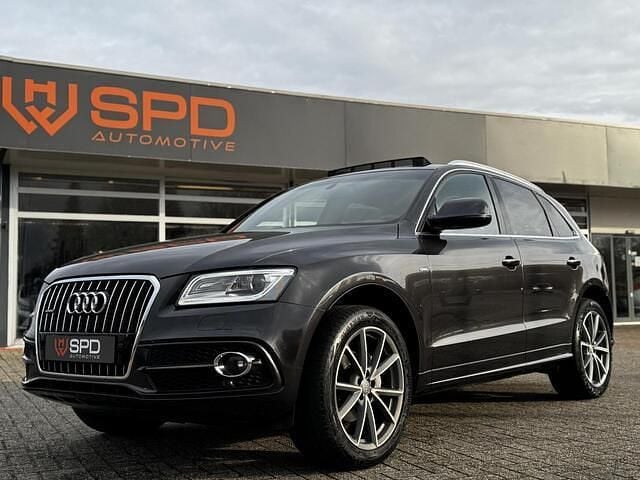 Grijs Gebruikt 2015 Audi Q5 Comfort SUV | € 21.950 (Eerlijke prijs) - Afbeelding 1/4