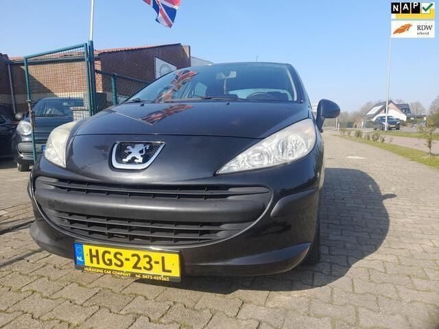 Zwart Gebruikt 2007 Peugeot 207 Stationwagen | € 2.990 (Duur) - Afbeelding 1/4