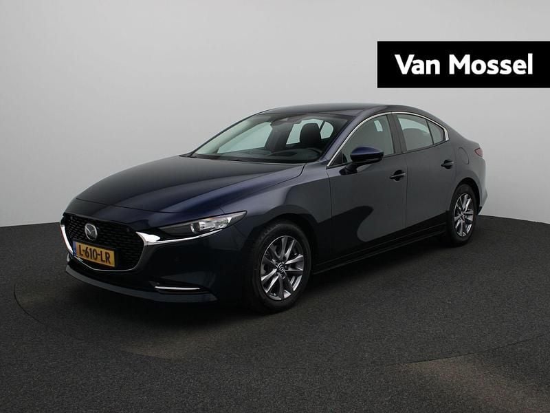 Blauw Gebruikt 2021 Mazda 3 Comfort Sedan | € 18.900 (Goede deal) - Afbeelding 1/4