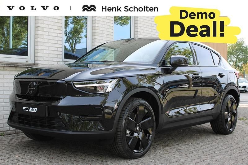 Zwart Nieuw 2025 Volvo EC40 Ultra SUV | € 53.950 (Goede deal) - Afbeelding 1/4
