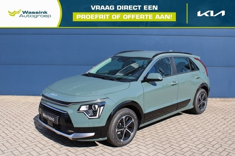 Cityscape green (groen metallic) Nieuw 2025 Kia Niro SUV | € 34.575 (Eerlijke prijs) - Afbeelding 1/4