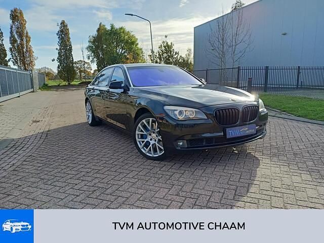 Zwart Gebruikt 2009 BMW 750L Comfort Edition Sedan | € 13.940 - Afbeelding 1/4