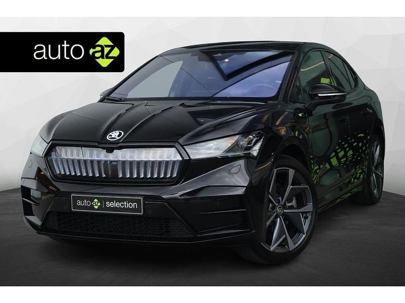 Zwart Gebruikt 2024 Skoda Enyaq iV RS SUV | € 43.900 (Eerlijke prijs) - Afbeelding 1/4