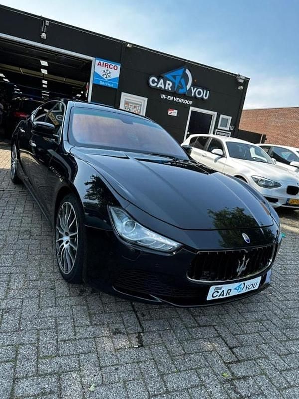 Occasion Maserati Ghibli 2014 Zwart (metallic) Sedan