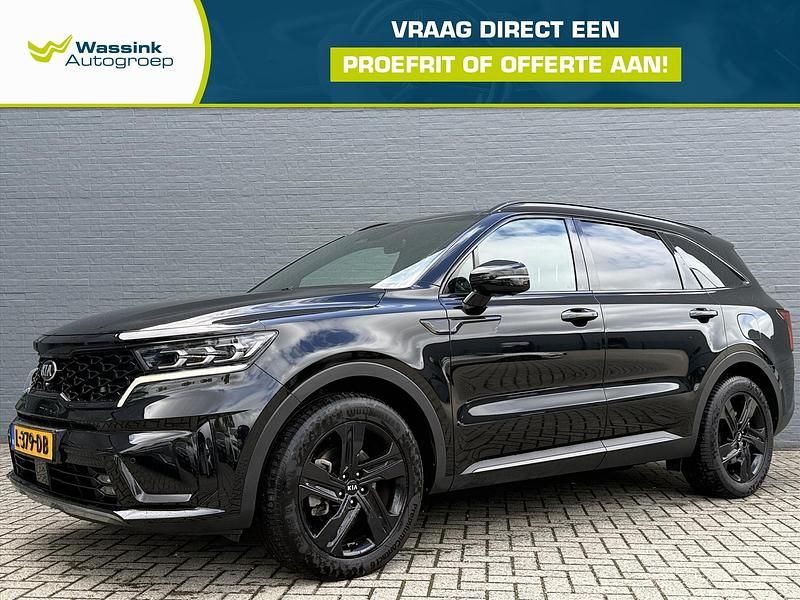 Zwart Gebruikt 2021 Kia Sorento SUV | € 38.940 (Eerlijke prijs) - Afbeelding 1/4