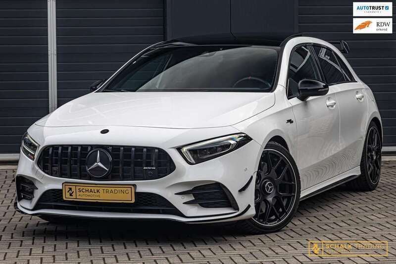 Wit Gebruikt 2019 Mercedes A35 AMG Advantage Hatchback | € 36.950 (Eerlijke prijs) - Afbeelding 1/4