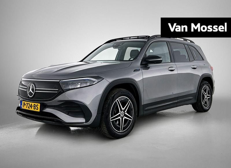 Grijs Gebruikt 2022 Mercedes EQB300 AMG line SUV | € 36.900 (Eerlijke prijs) - Afbeelding 1/4