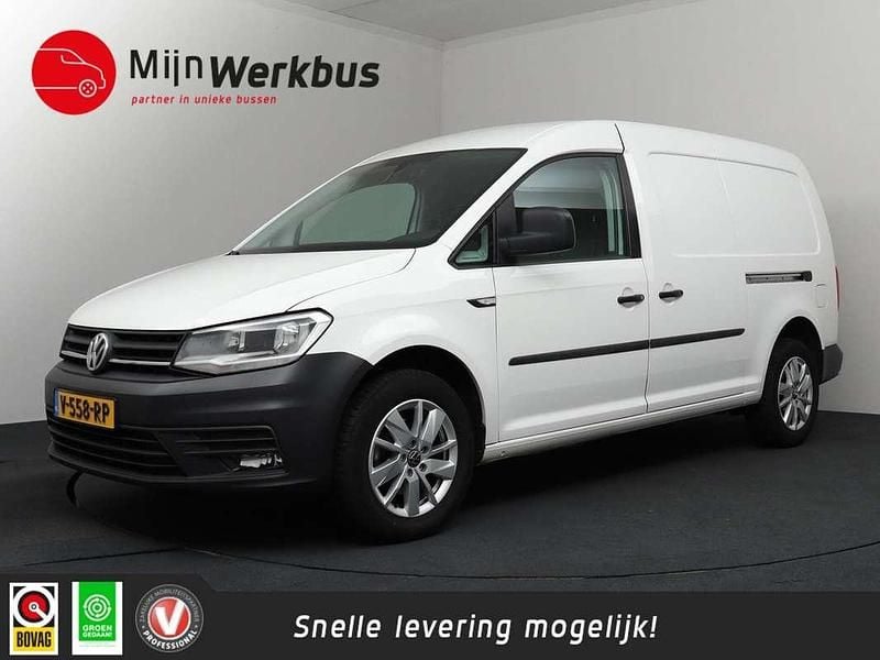 Wit Occasion 2018 VW Caddy Maxi Highline MPV | € 13.950 (Eerlijke prijs) - Afbeelding 1/4