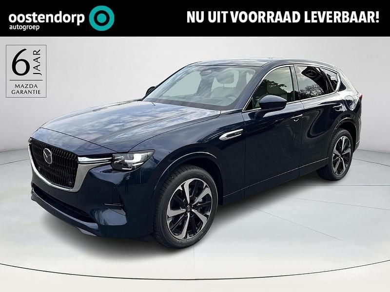 Blauw Nieuw 2025 Mazda CX-60 Takumi-Line SUV | € 64.990 (Eerlijke prijs) - Afbeelding 1/4