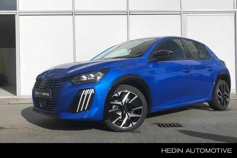 Blauw Nieuw 2025 Peugeot e-208 Avantage Hatchback | € 38.054 (Iets duurder) - Afbeelding 1/3