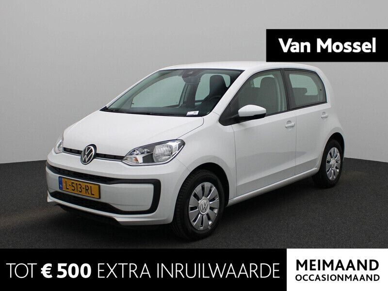 Wit Gebruikt 2021 VW up! Hatchback | € 9.400 (Goede deal) - Afbeelding 1/4
