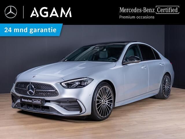 Grijs Occasion 2025 Mercedes C180 AMG Sedan | € 54.950 (Iets duurder) - Afbeelding 1/4