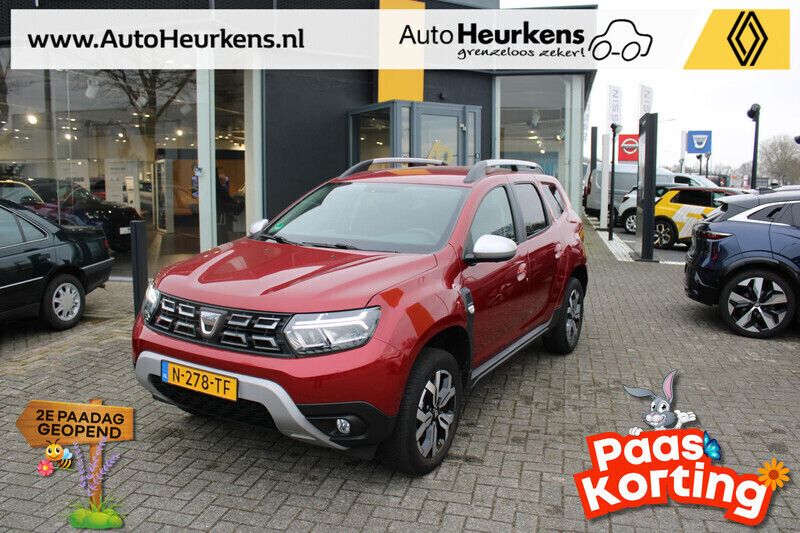 Rood Gebruikt 2021 Dacia Duster Prestige SUV | € 19.140 (Iets duurder) - Afbeelding 1/4