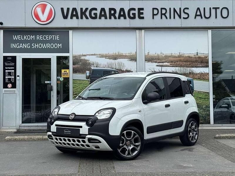 Wit, metallic lak Gebruikt 2022 Fiat Panda Cross Cross Hatchback | € 11.700 (Super prijs) - Afbeelding 1/4